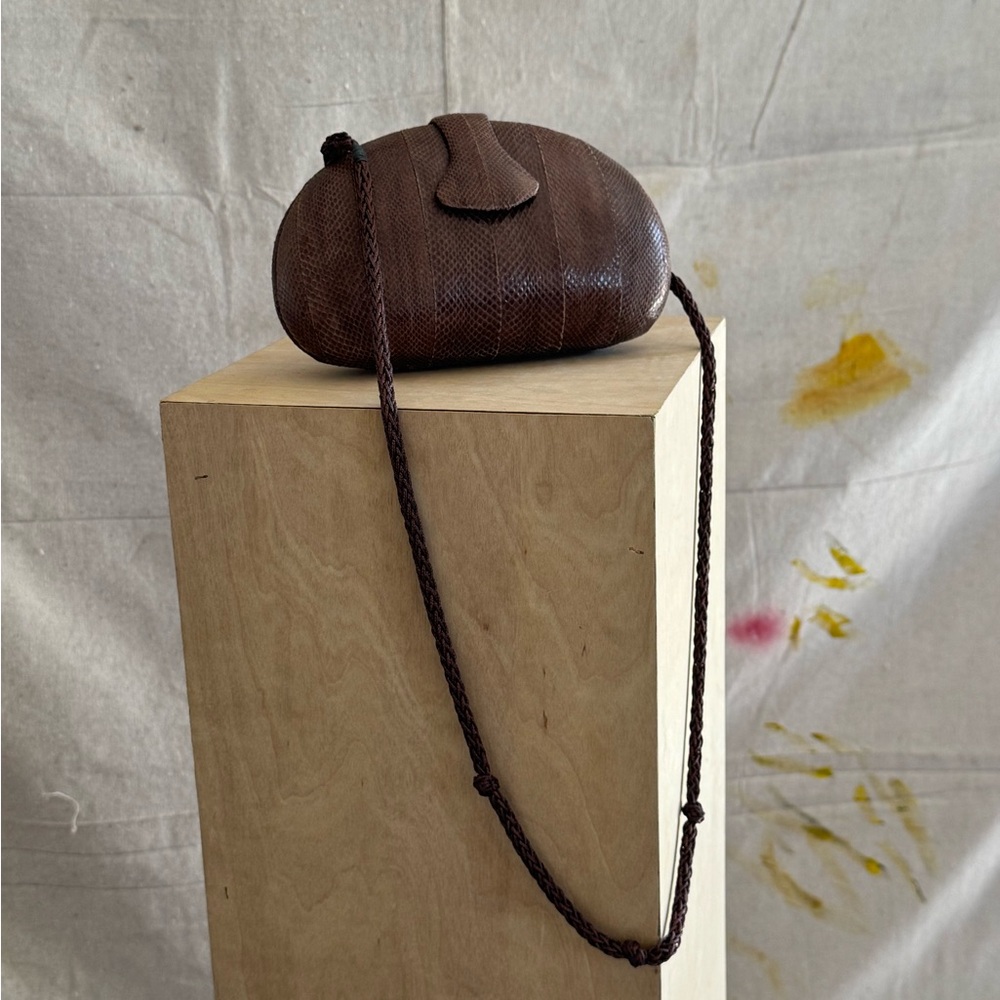 snake skin 1930s Crossbody Bag